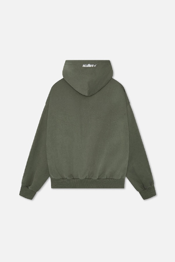 Hoodies Scuffers Safari Verdes | 57421SWFZ