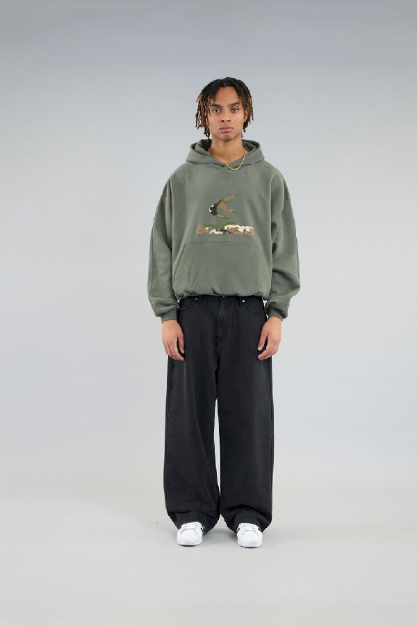 Hoodies Scuffers Safari Verdes | 57421SWFZ