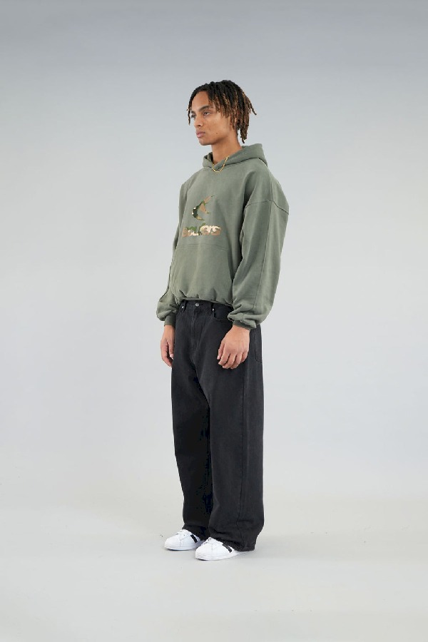 Hoodies Scuffers Safari Verdes | 57421SWFZ