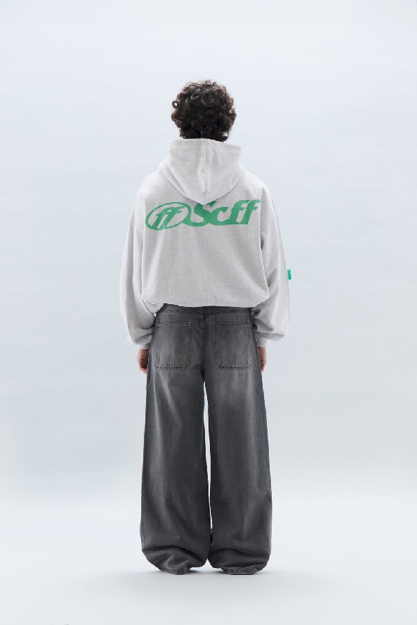 Hoodies Scuffers Scff HD Grises Claro | 93465NJTG
