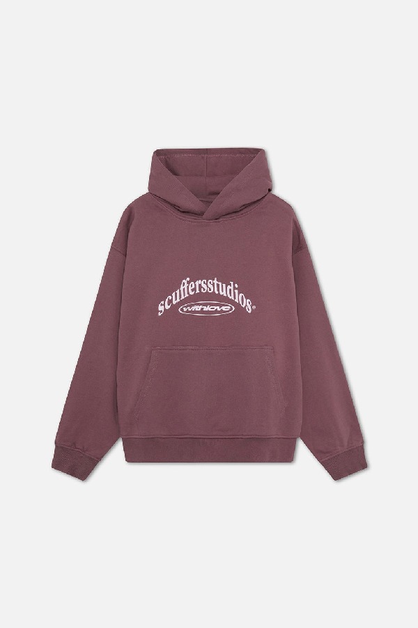 Hoodies Scuffers Scuffersstudios Wine | 29503VORM