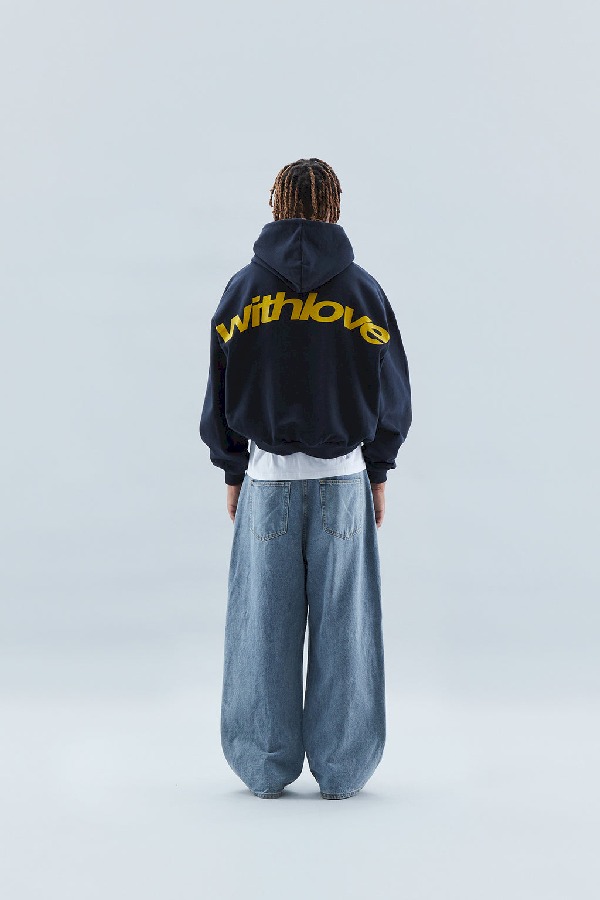 Hoodies Scuffers Sign Azul Marino Azules | 19042KUSD