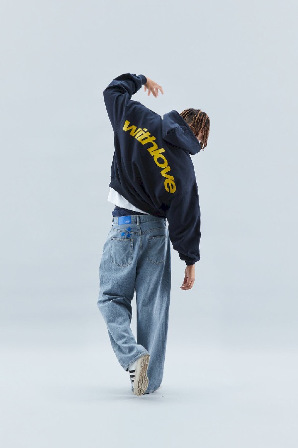 Hoodies Scuffers Sign Azul Marino Azules | 19042KUSD