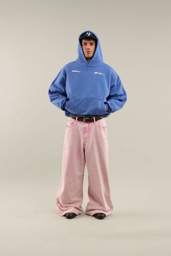 Hoodies Scuffers Sign Azules | 82109TQYA