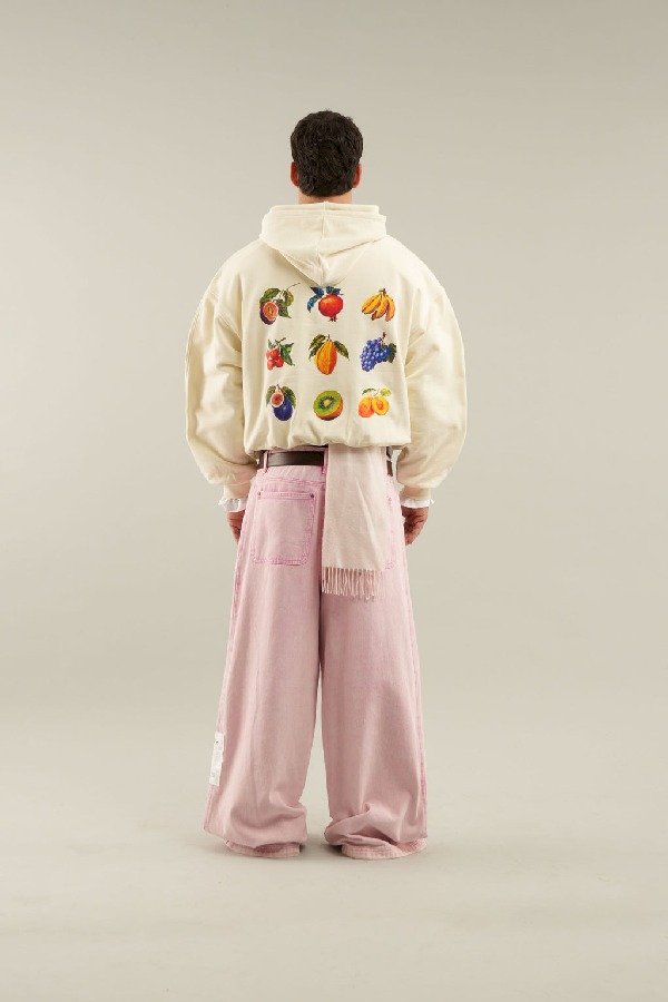 Hoodies Scuffers Sweet Ecru | 26897SOZY