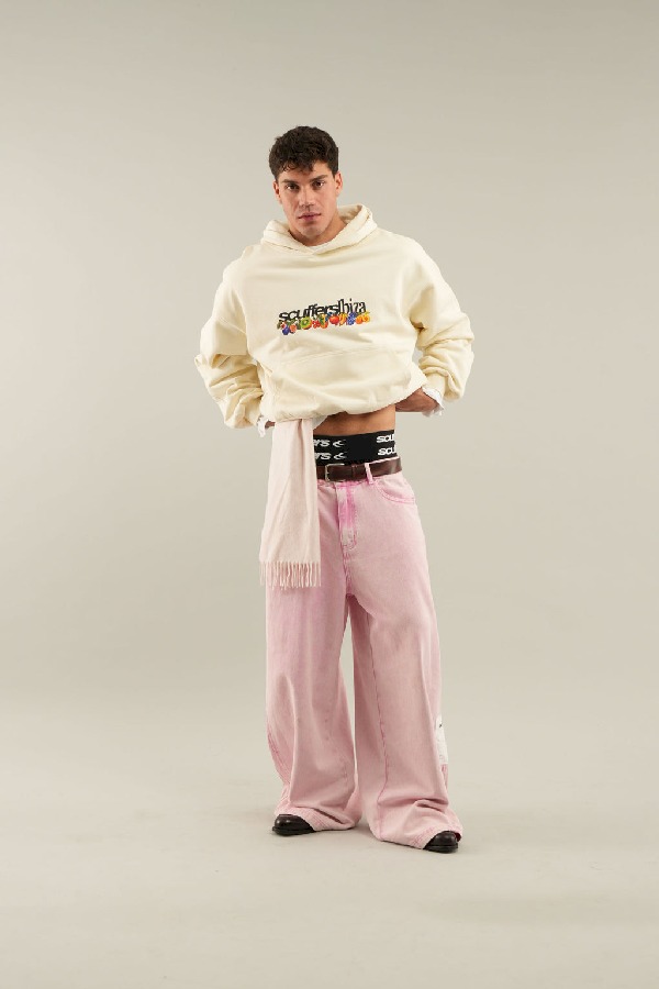 Hoodies Scuffers Sweet Ecru | 26897SOZY