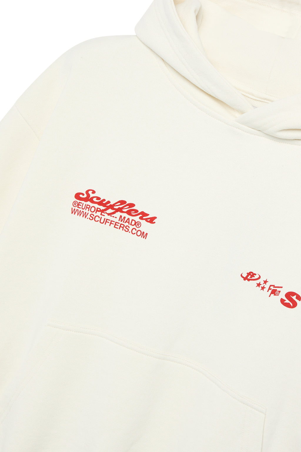 Hoodies Scuffers Tropical Hoodie Ecru | 64723TRAC