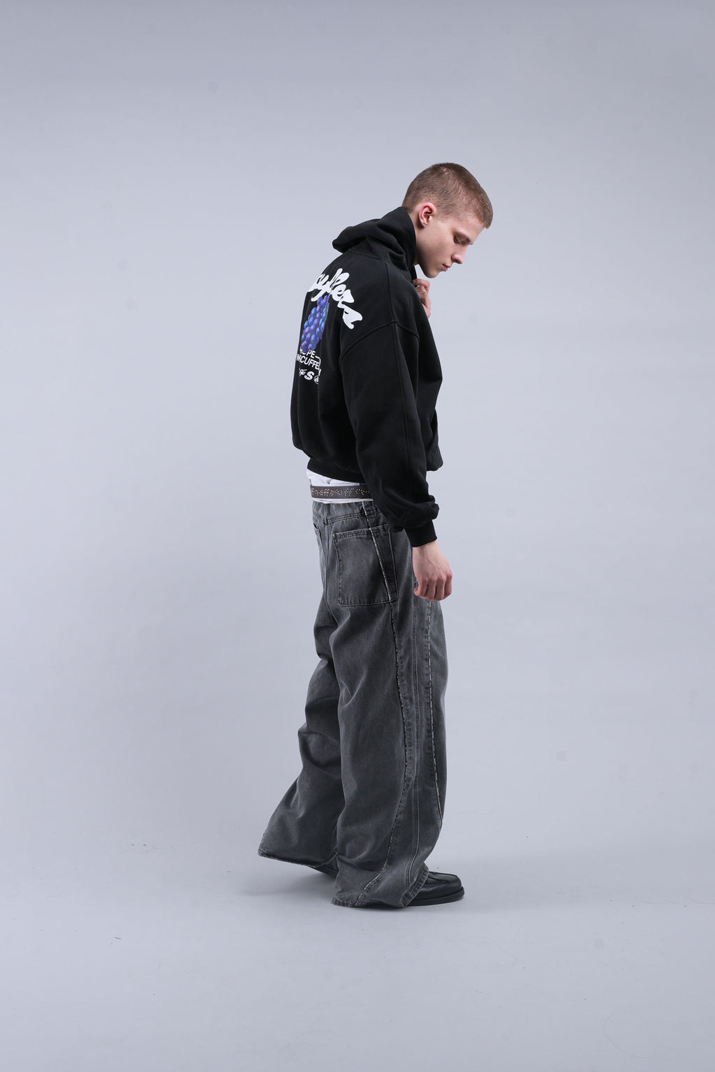 Hoodies Scuffers Tropical Hoodie Negros | 29405DCGV