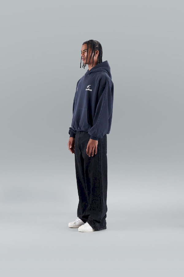 Hoodies Scuffers Yankees Azules | 68439RSIA