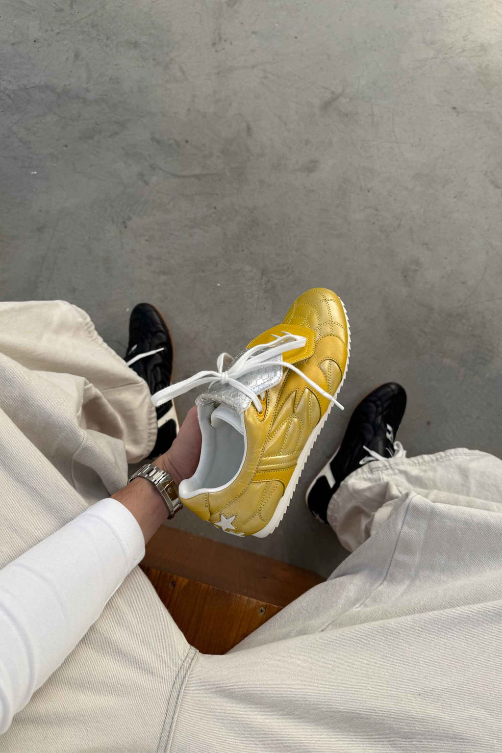 Iconic Sneakers Scuffers Iconic Sneaker Amarillos | 49307EHFP