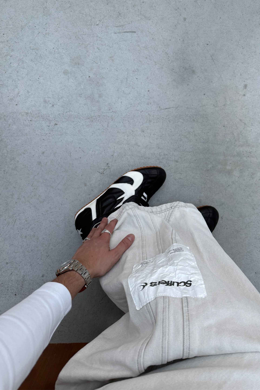 Iconic Sneakers Scuffers Iconic Sneaker Negros | SCFFBLK