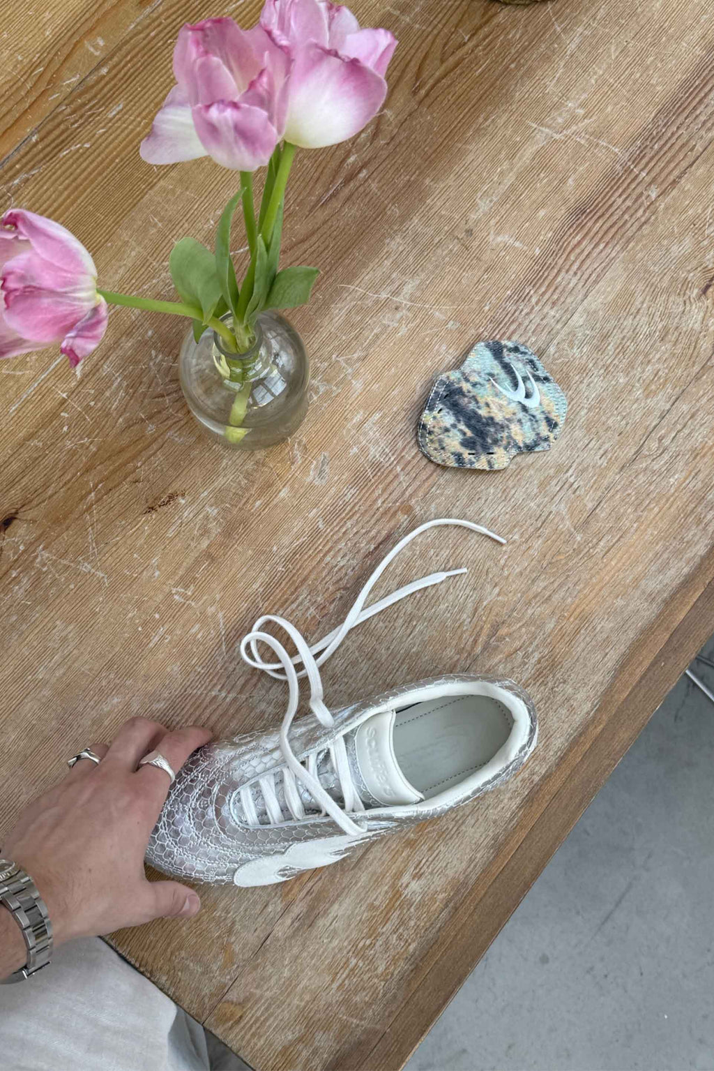 Iconic Sneakers Scuffers Iconic Sneaker Plateados | SCFFSLVR