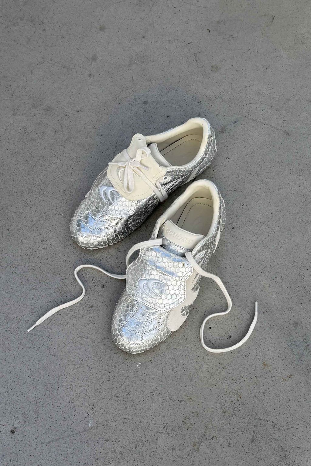 Iconic Sneakers Scuffers Iconic Sneaker Plateados | SCFFSLVR