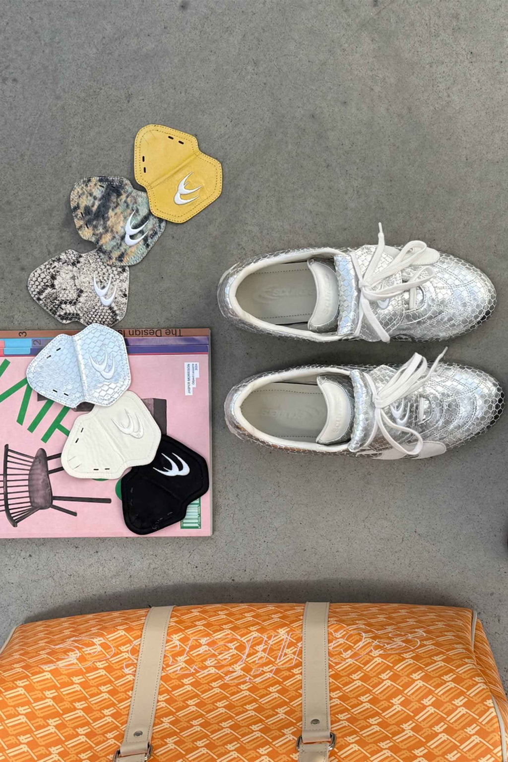 Iconic Sneakers Scuffers Iconic Sneaker Plateados | SCFFSLVR