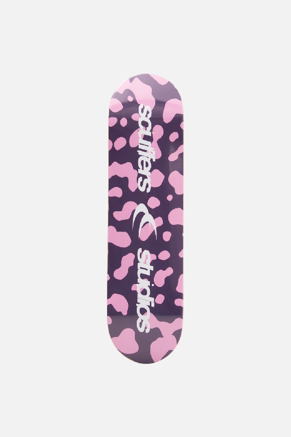 Items Scuffers Wine Leopard Skateboard | 37195YWOE