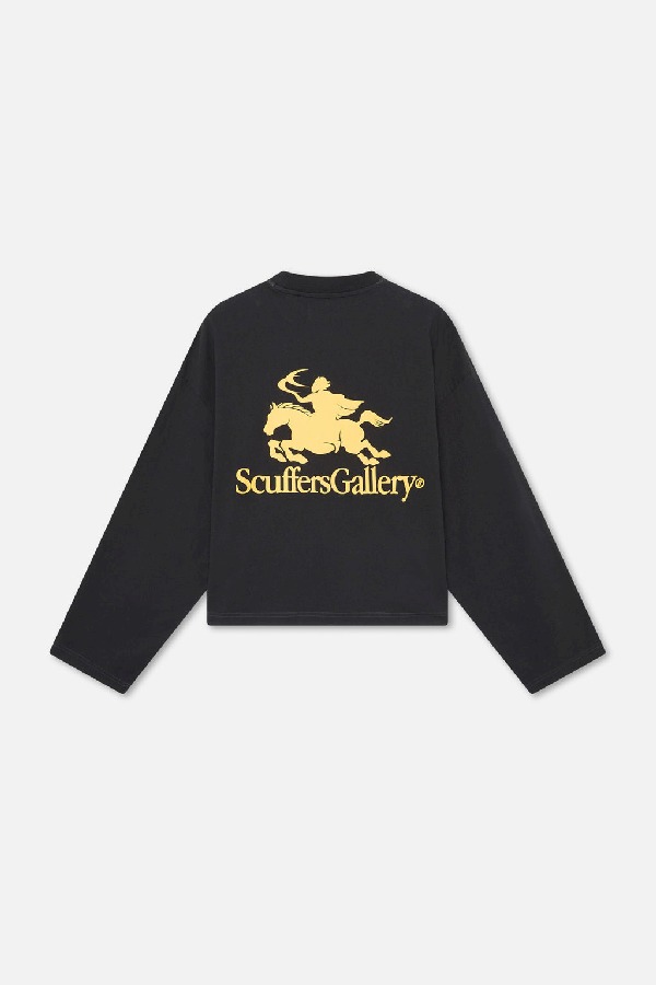 Long sleeve Scuffers Emblem Longsleeve Azules | 25748HOIU