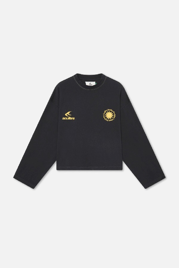 Long sleeve Scuffers Emblem Longsleeve Azules | 25748HOIU