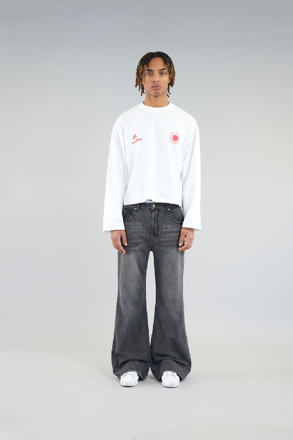 Long sleeve Scuffers Emblem Longsleeve Blancos | 49213BYID