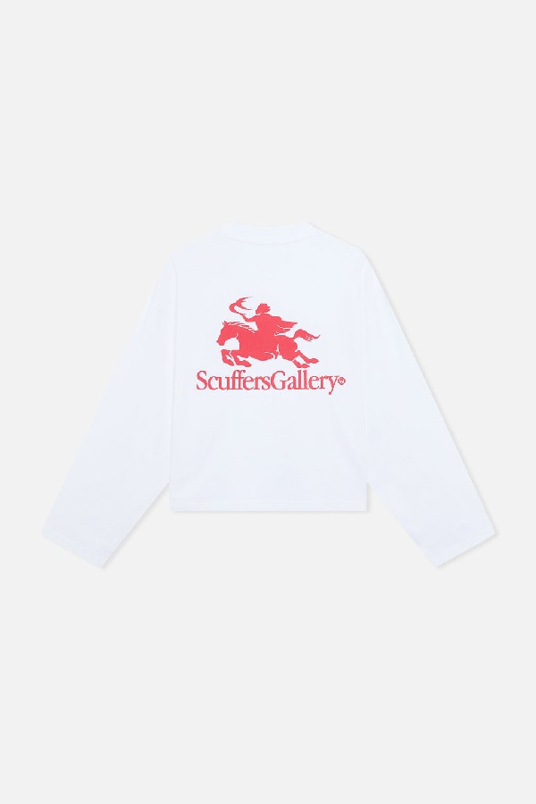 Long sleeve Scuffers Emblem Longsleeve Blancos | 49213BYID