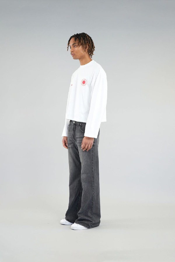 Long sleeve Scuffers Emblem Longsleeve Blancos | 49213BYID