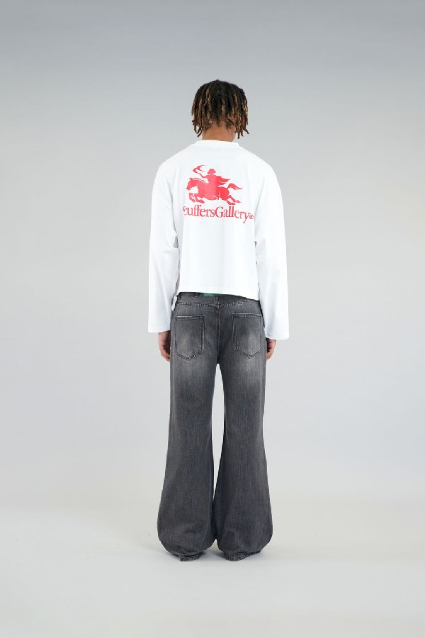 Long sleeve Scuffers Emblem Longsleeve Blancos | 49213BYID