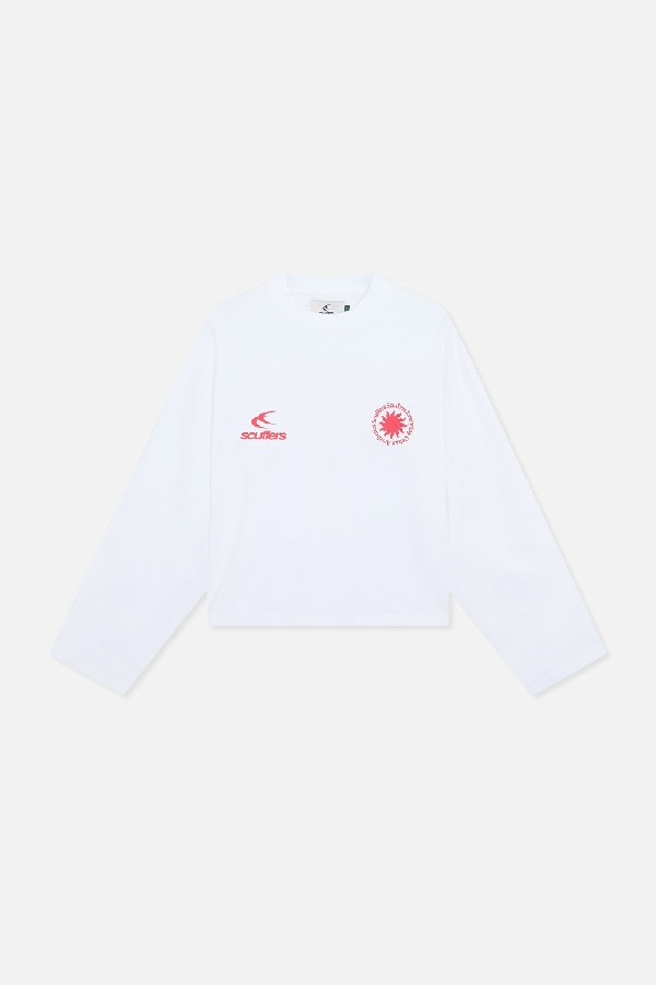 Long sleeve Scuffers Emblem Longsleeve Blancos | 49213BYID
