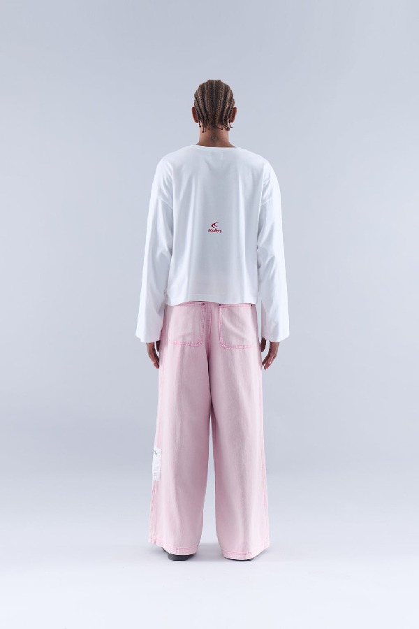 Long sleeve Scuffers Internet Longsleeve Blancos | 89026OBKW