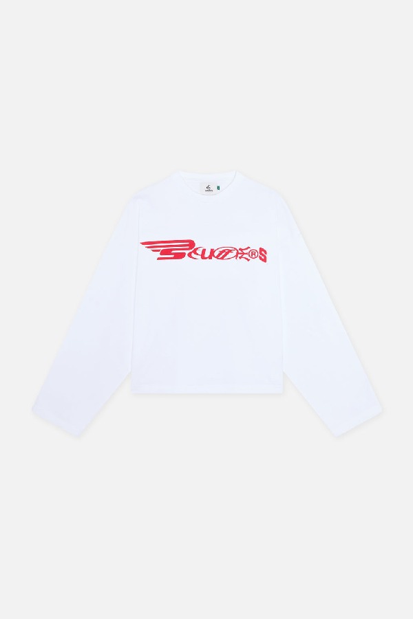 Long sleeve Scuffers Internet Longsleeve Blancos | 89026OBKW