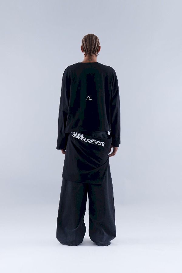 Long sleeve Scuffers Internet Longsleeve Azules | 42905VNKQ