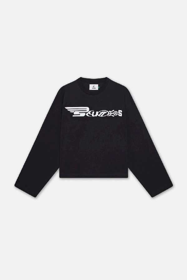 Long sleeve Scuffers Internet Longsleeve Azules | 42905VNKQ