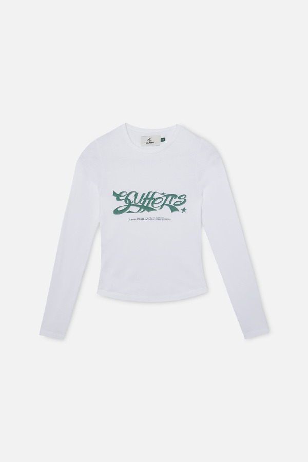 Long sleeve Scuffers Janeiro Longsleeve Blancos | 12476ZPEY