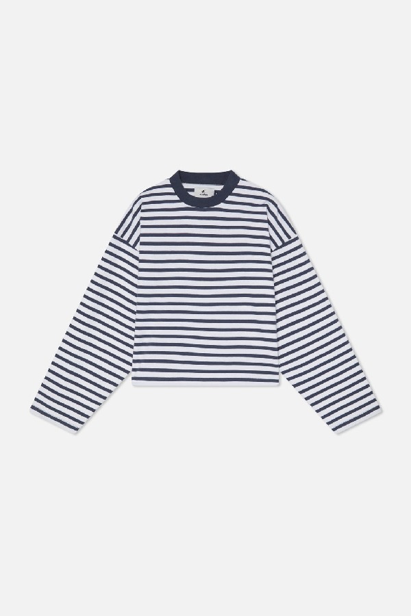 Long sleeve Scuffers NIY Longsleeve Blancos Azules | 60157PFNK