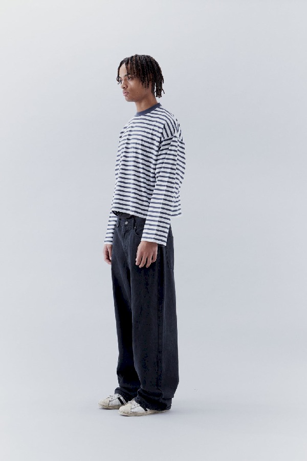 Long sleeve Scuffers NIY Longsleeve Blancos Azules | 60157PFNK