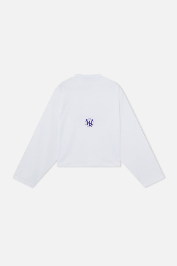 Long sleeve Scuffers SSS SCFF Longsleeve Blancos | 49287KRQS