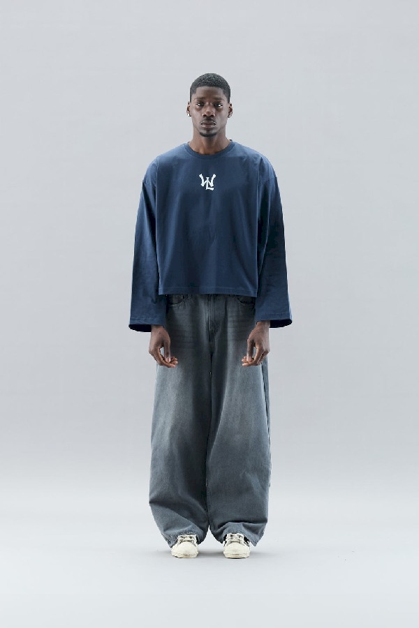 Long sleeve Scuffers SSS Yankees Longsleeve Azul Marino | 75982LREP