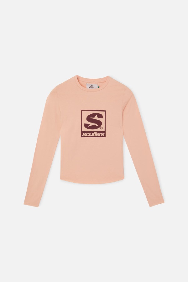 Long sleeve Scuffers Starnova Longsleeve Salmon | 39270RMKC