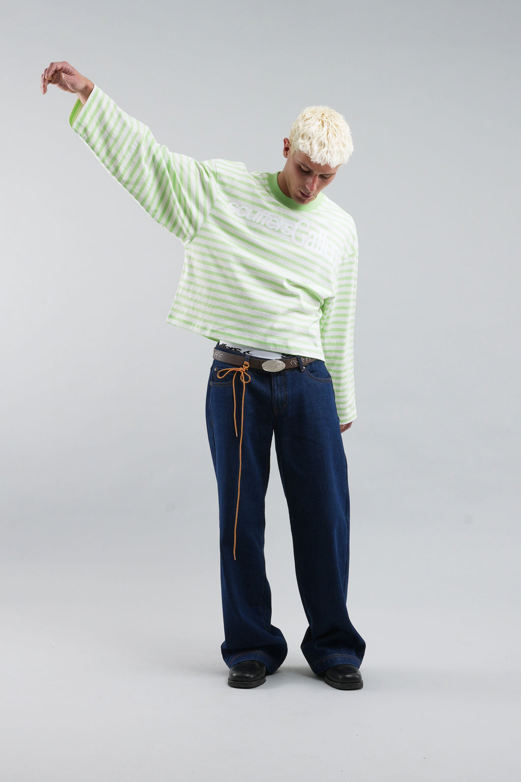 Longsleeve Scuffers Curator Longsleeve Verdes Blancos | 13697NXHR