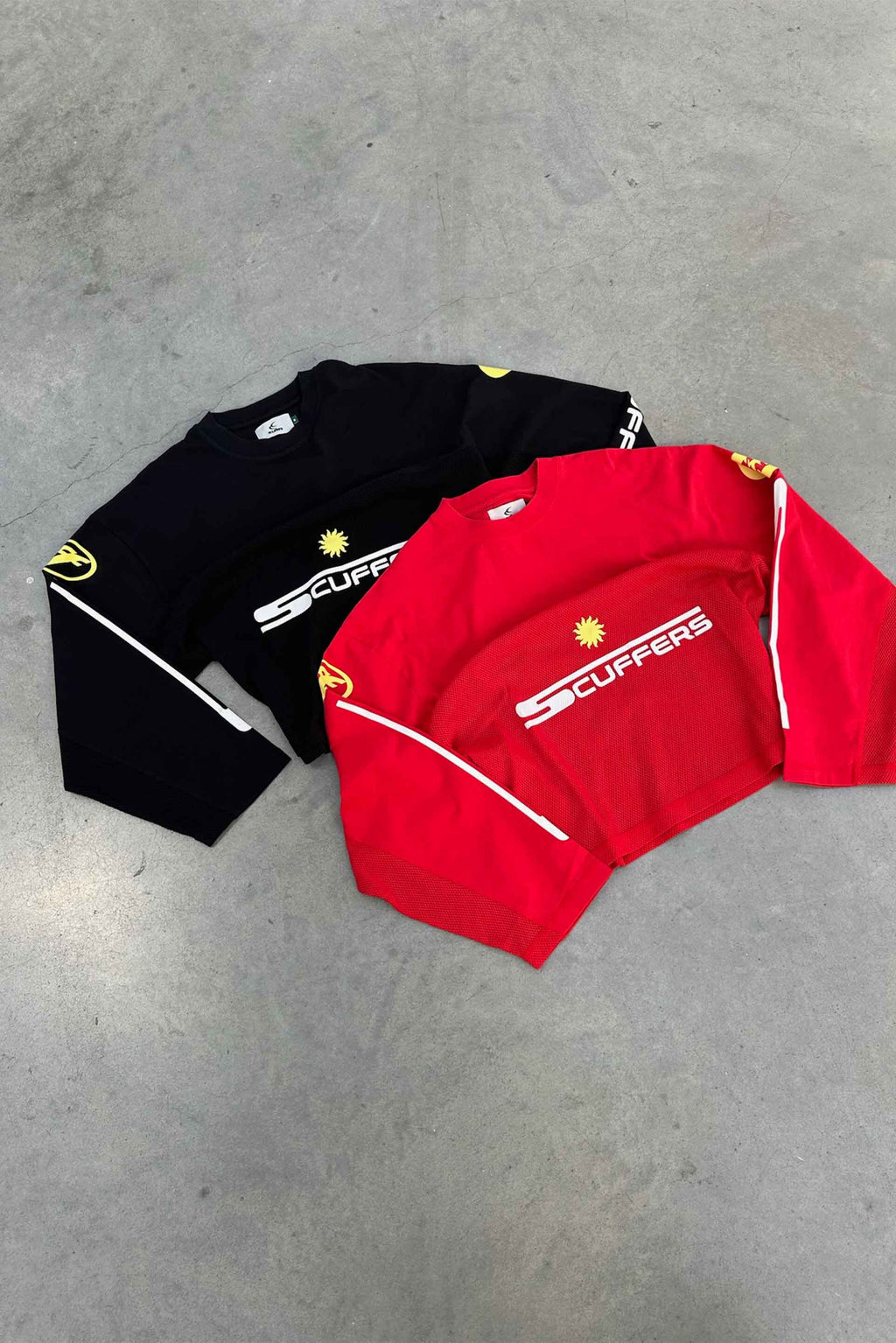 Longsleeve Scuffers FF1 Longsleeve Rojos | 35176QHVO