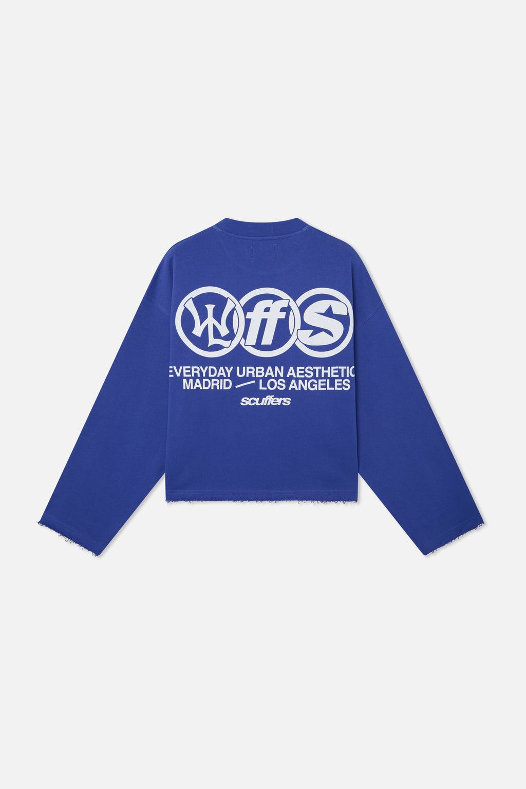 Longsleeve Scuffers New Age Sweatshirt Azul Rey Azules | 62480RMIO