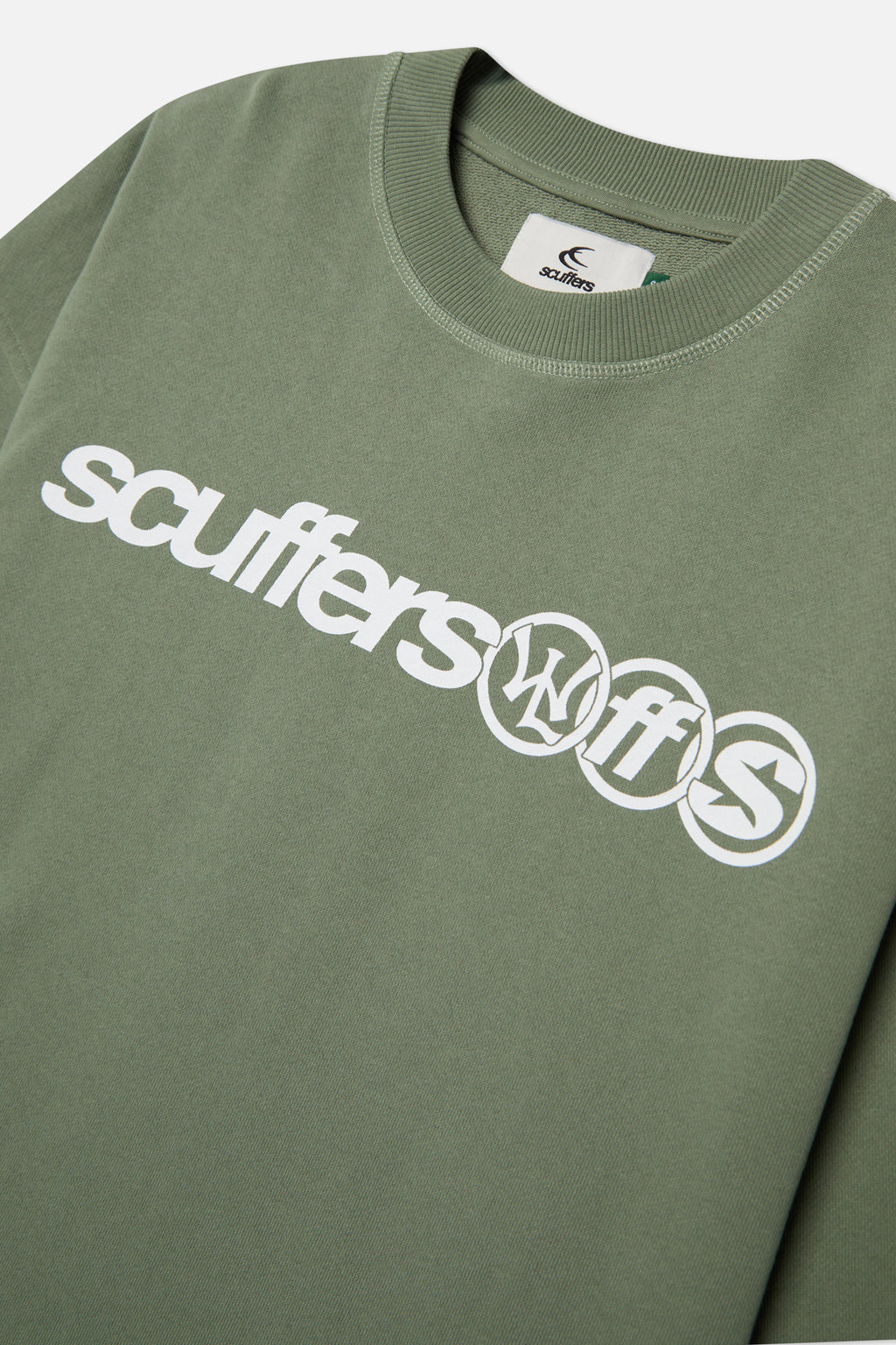 Longsleeve Scuffers New Age Sweatshirt Kaki | 52430VHFG