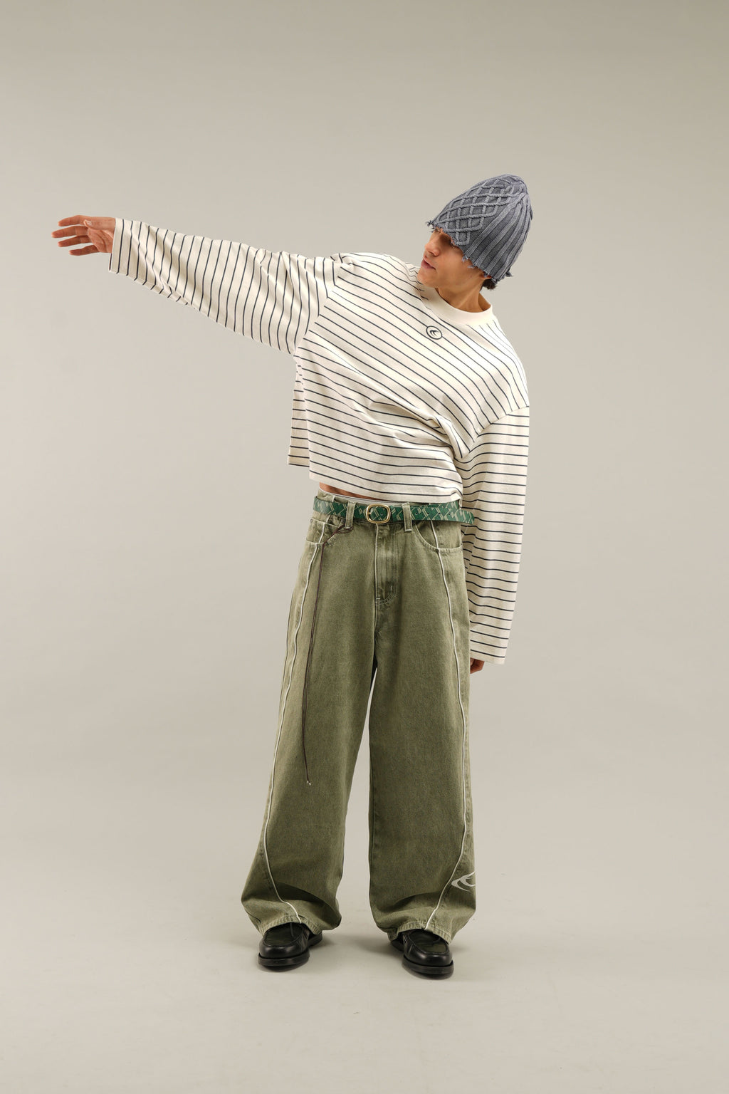 Longsleeve Scuffers SEAS Longlseeve Ecru | 84702IXOJ