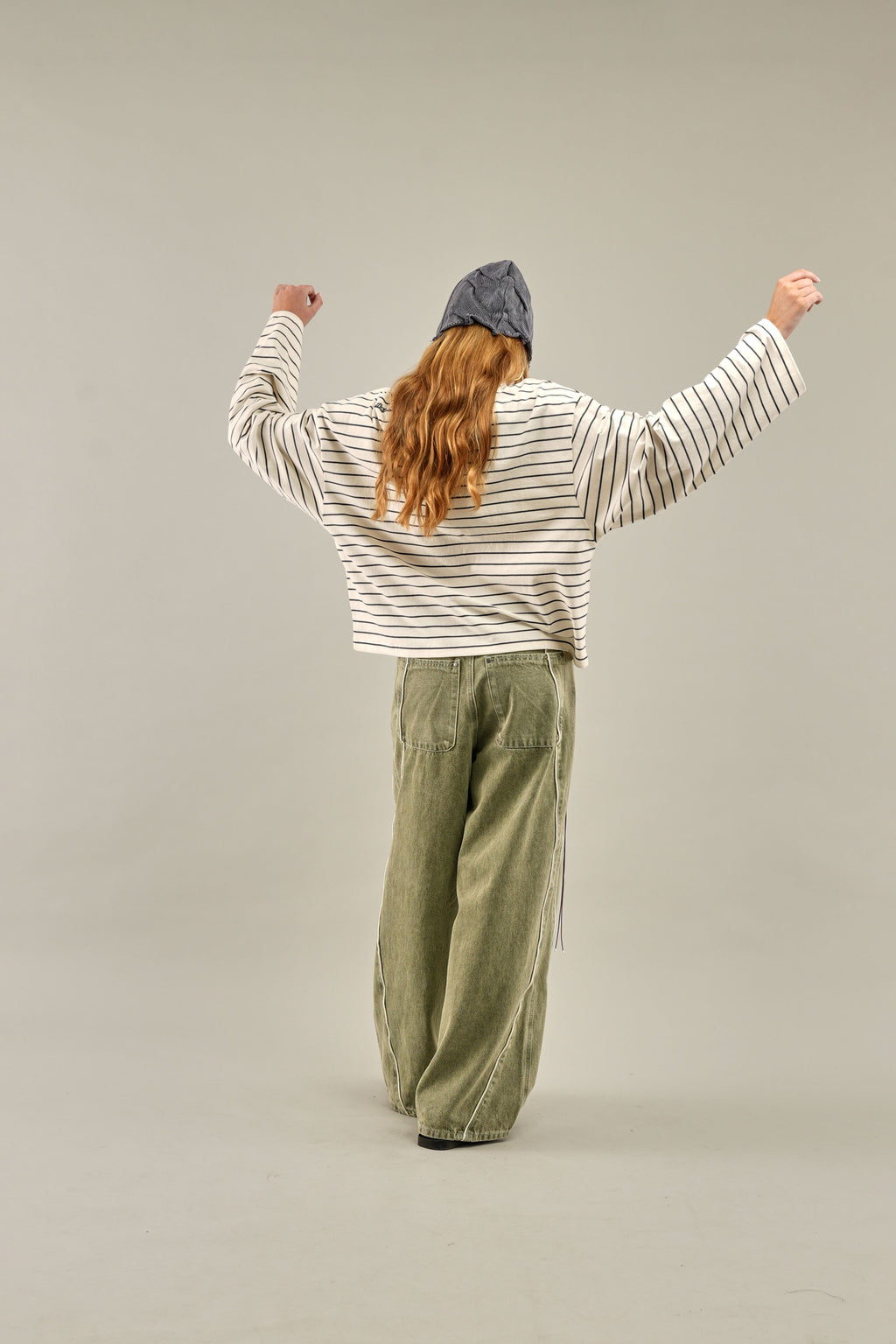 Longsleeve Scuffers SEAS Longlseeve Ecru | 84702IXOJ