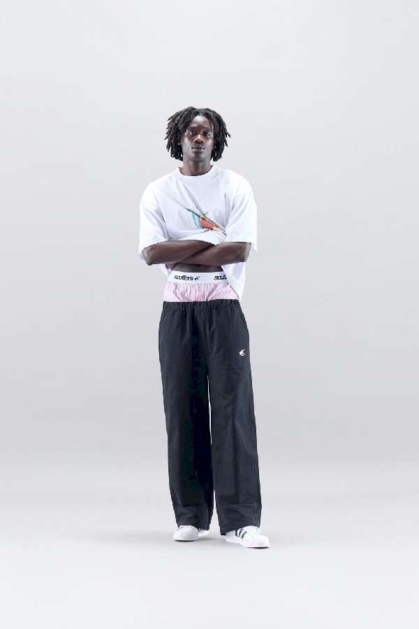 Pantalon Scuffers EDS Pants Negros | 46128ELBM