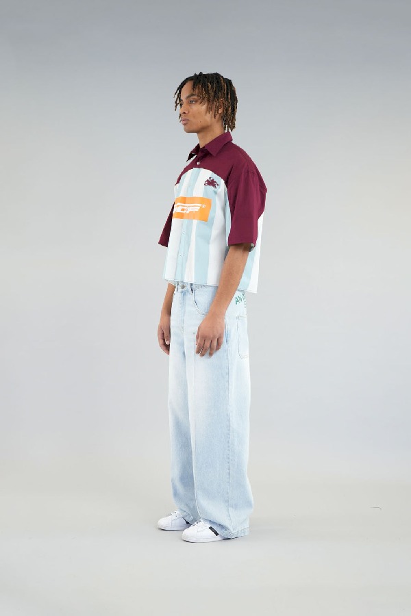 Pantalon Scuffers Hollywood Azules Claro | 95382PGFD