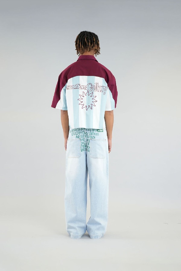 Pantalon Scuffers Hollywood Azules Claro | 95382PGFD