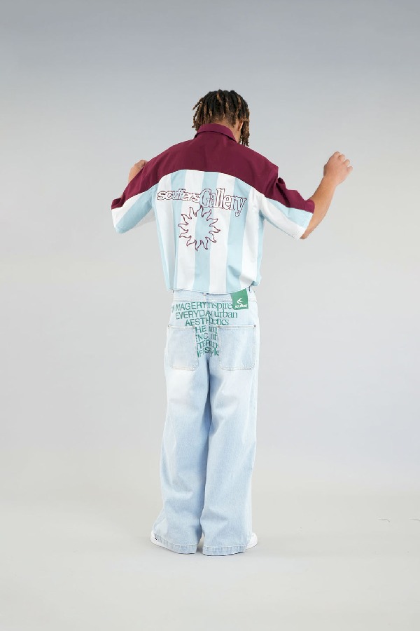 Pantalon Scuffers Hollywood Azules Claro | 95382PGFD