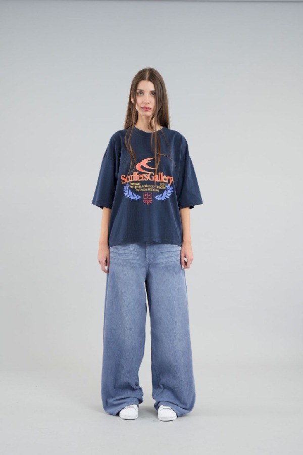Pantalon Scuffers Jumbo Corduroy Azules | 41375IHLZ