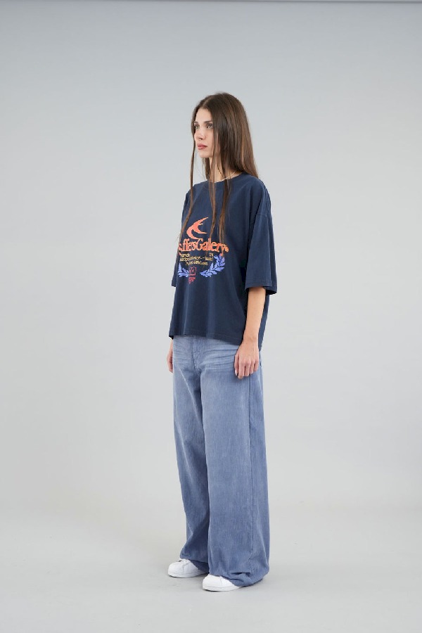 Pantalon Scuffers Jumbo Corduroy Azules | 41375IHLZ