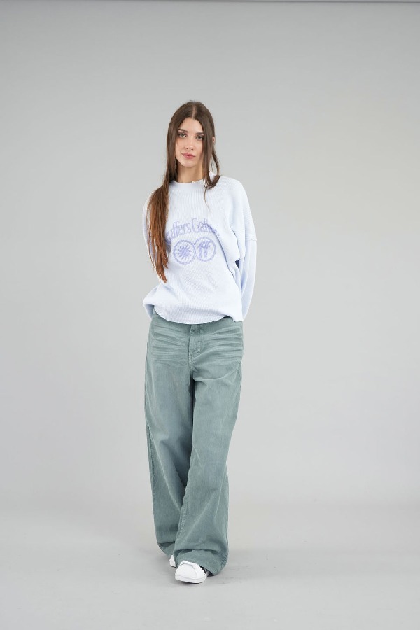 Pantalon Scuffers Jumbo Corduroy Grises | 63052QVLT