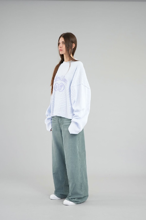 Pantalon Scuffers Jumbo Corduroy Grises | 63052QVLT